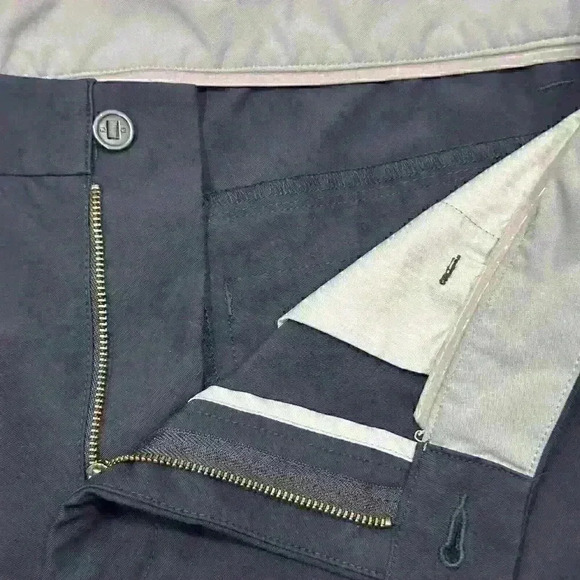 Foot Joy FJ Navy Golf Performance Pants Stretch Polyester Men's 34 x 32 Preppy - Picture 6 of 16